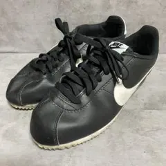 【ナイキ】（25.5）スニーカー クラシックコルテッツ レザー ブラック