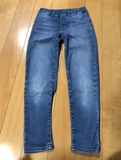 ユニクロ キッズ デニム ウルトラ ストレッチ デニム 130 ブルー