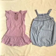babyGap H&M ベビーロンパース902枚セット