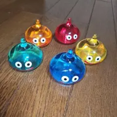 ドラゴンクエスト　AM　スライムビッグクリアフィギュア　5種コンプリートセット