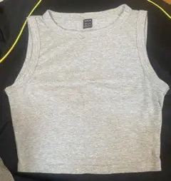 SHEIN タンクトップ グレー XSサイズ
