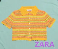 ZARA ショート丈カーデガンのサムネイル