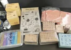 スタンプまとめ売り　アルファベット・数字・イラスト