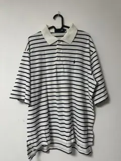ボーダー ポロシャツ