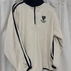 フリース ハーフジップ トレーナー