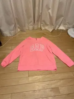 GAP フード付きピンクスウェット
