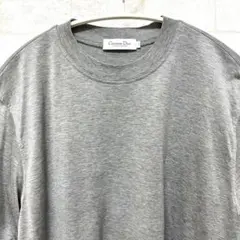 【イタリア製】クリスチャンディオール レア 長袖 Tシャツ コットン　グレー　Ｍのサムネイル
