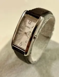 FURLA フルラ スクエア型 レディース クォーツ 腕時計 稼働品