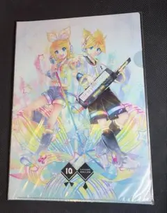 鏡音リン 鏡音レン 10周年 クリアファイル