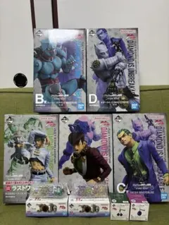 ジョジョ 一番くじ ロゴ フィギュア まとめ売り