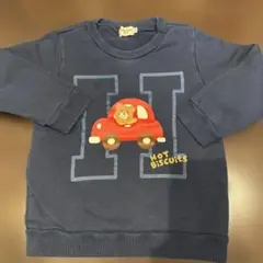 ホットビスケット　車柄トレーナー　100