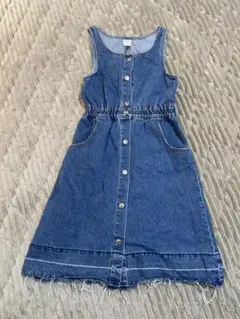 ZARA KIDSデニム スカート ボタン付き　164