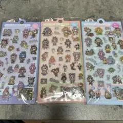 ラブブ　3D 立体シール　ボンボンドロップ風