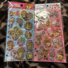 カプセルポップシール アニマル ガールズ 2点セット⭐︎