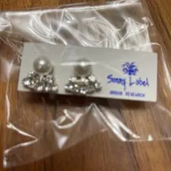 Sonny Label パールクリスタルピアス 付属ポーチ付きのサムネイル