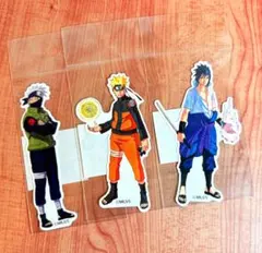 NARUTO 原作 ダイカットステッカー ナルト カカシ サスケ