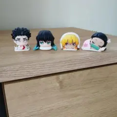 鬼滅の刃 デフォルメフィギュア 4体セット マスコット 鬼滅の刃 おねむたん