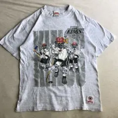 90s USA製　シングル　NHL　KINGS キングス Los Angeles