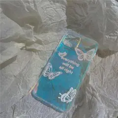 iphoneXR オーロラクリアケース　ハードケース