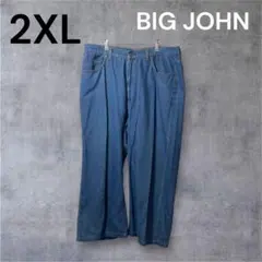 BIGJOHN インディゴ 2XL ヴィンテージ デニム BIGサイズ アンクルのサムネイル