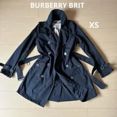 バーバリー　ブリット　レインコート　トレンチコート　36 Burberry 黒のサムネイル