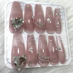 ネイルチップ ワンホンネイル ちゅるん ギャル フラッシュ マグネット 韓国