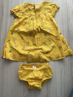 GAP 花柄ワンピース 12-18ヶ月