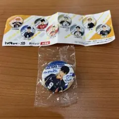 ハイキュー！！　ビッくらポン　くら寿司　缶バッジ　影山飛雄