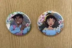 【即日発送】名探偵コナン　ホログラム缶バッジ　服部平次　遠山和葉