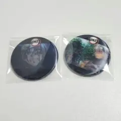 宇髄天元 アニメーション缶バッジ 柱カフェ E G 鬼滅の刃