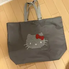 KINOKUNIYA ×ハローキティ　エコバッグ グレー 紀伊國屋　サンリオ
