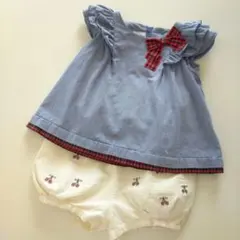 2枚セット★80cm familiar チュニック&petit main パンツ