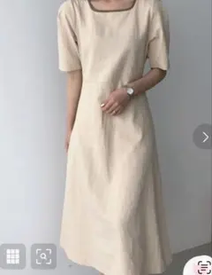 ABITOKYO ヘンリーラインベルトマークワンピースのサムネイル