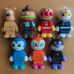 アンパンマン ブロックラボ ハンバーガーキッド ロールパンナ チーズ コキン他