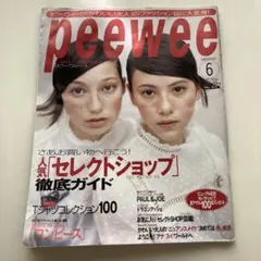 ★レア★　PeeWee ピーウィー　雑誌　 6冊セット　吉川ひなの　平成レトロ ☆レア☆ PeeWee ピーウィー 雑誌 6冊セット 吉川ひなの 平成レトロ