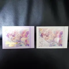 プロセカ 東雲絵名 箔押し フォトカード 2枚セット