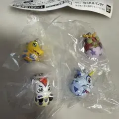 デジモンアドベンチャー　めじるしアクセサリー　4個セット