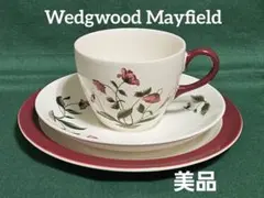 廃盤 ウェッジウッド メイフィールド ルビー クルーチュセット レア