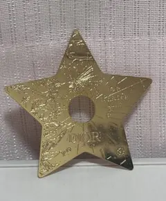 DIOR 星形チャーム 金属製
