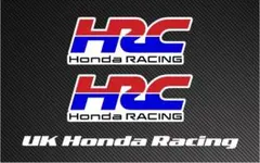 Honda RACING New HRCロゴ ステッカー UK ホンダ