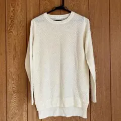ESSEME ニット　セーター 長袖　白