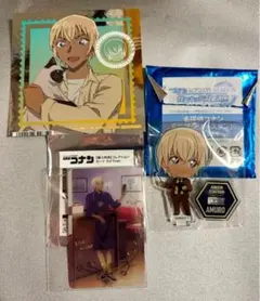 未使用 安室透 特典 カード カメラ ver. アクリルスタンド アニON