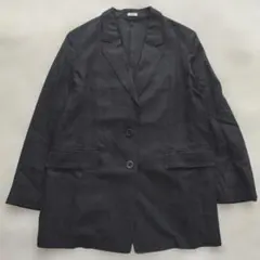 25年♡極美品✨イエナ ウォッシャブルソフトリネン2Bジャケット ブラック 38