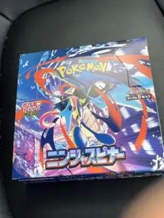 ポケモンカードゲーム ニンジャスピナー1BOX、シュリなし、ペリペリあり