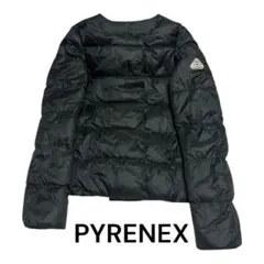 PYRENEX CANNES ブラック ダウンジャケット JP 36