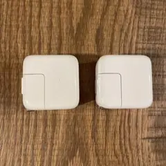 Apple 純正 iPhone iPad ACアダプタ充電器10W USB 2個