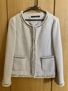 Green Label Relaxing ノーカラージャケット グレー系