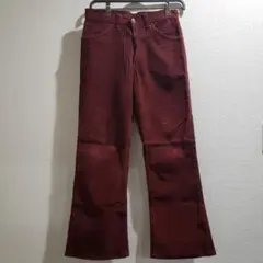 vintage古着　80s　リーバイス646　コーデュロイパンツ　BTS　フレア