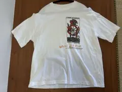 ZARA タロットカードプリント Tシャツ ホワイト Lサイズのサムネイル