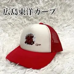 広島東洋カープ　がががががむしゃら　ロゴ　プリント　キャップ　JL ①のサムネイル